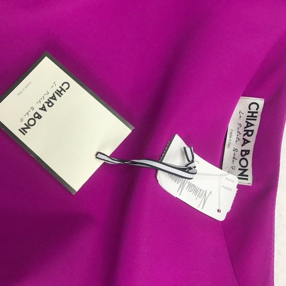 New Auc CHIARA BONI LA PETITE ROBE Fuchsia dress - Picture 6 of 8